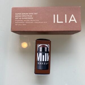 Ilya Super Serum (tinted/spf), MILK contour stick